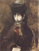 Edouard Manet Jeune femme voilee (mk40) USA oil painting artist